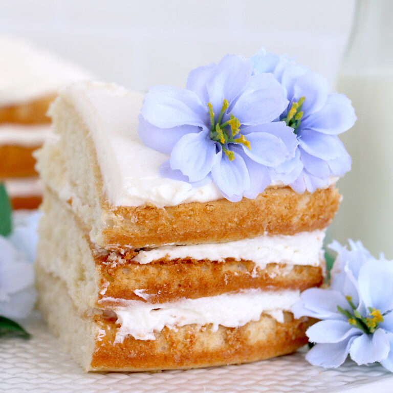 Naked Flower Cake