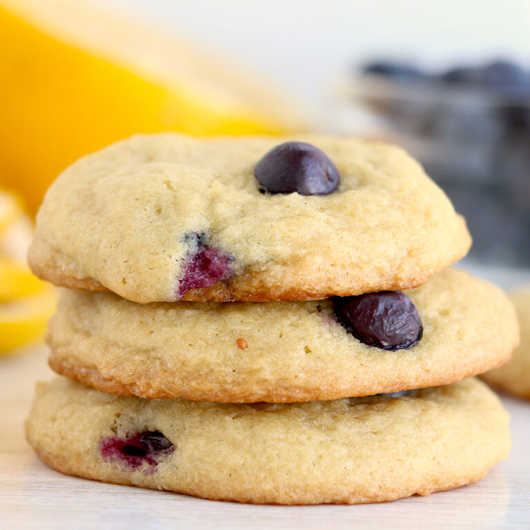 Lemon Blueberry Cookies