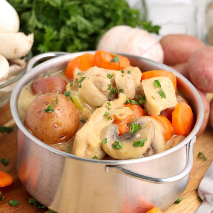 Chicken Stew with Chicken Thighs