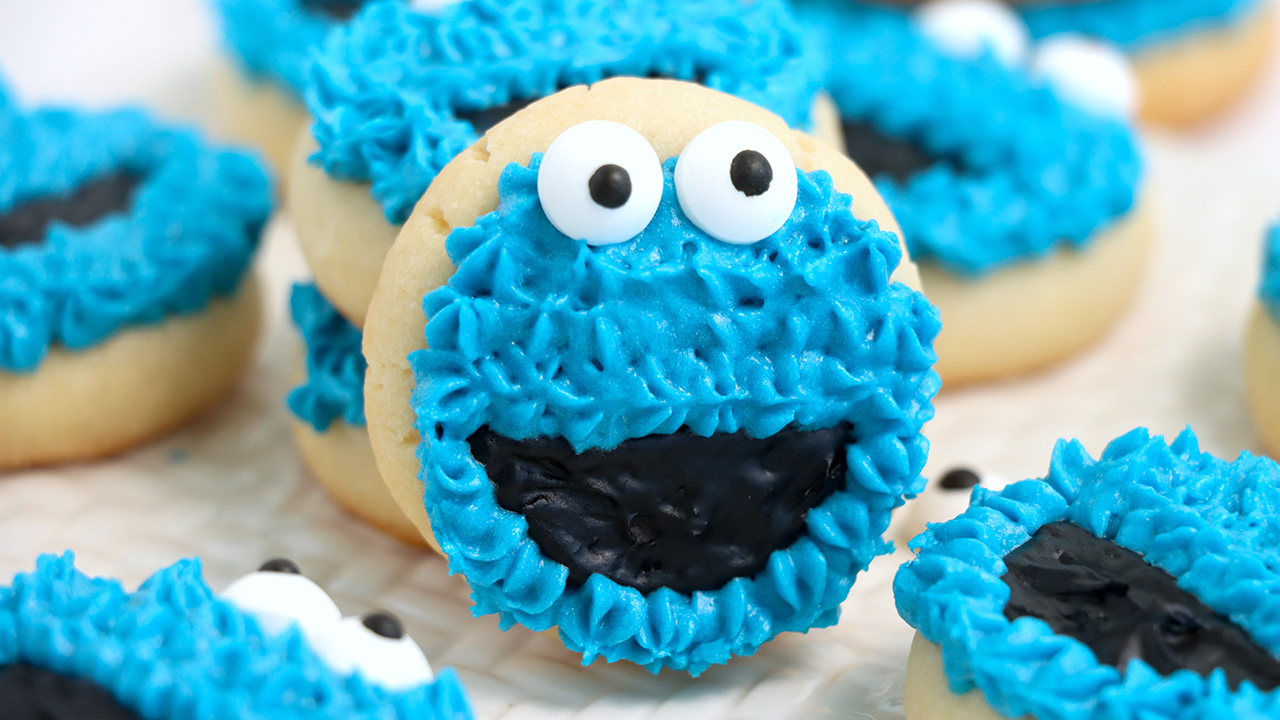 Cookie Monster Cookies - Inspirational Momma