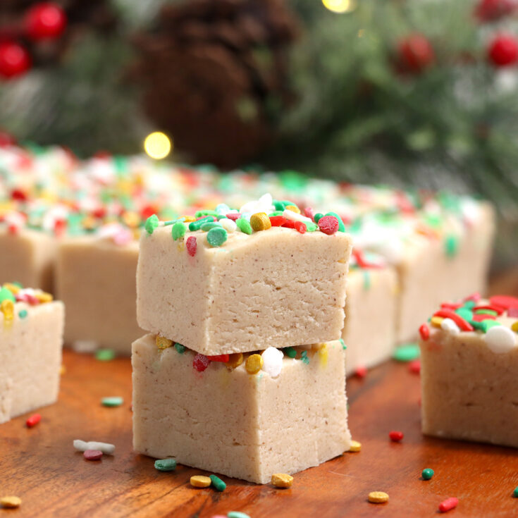 Christmas Cookie Fudge