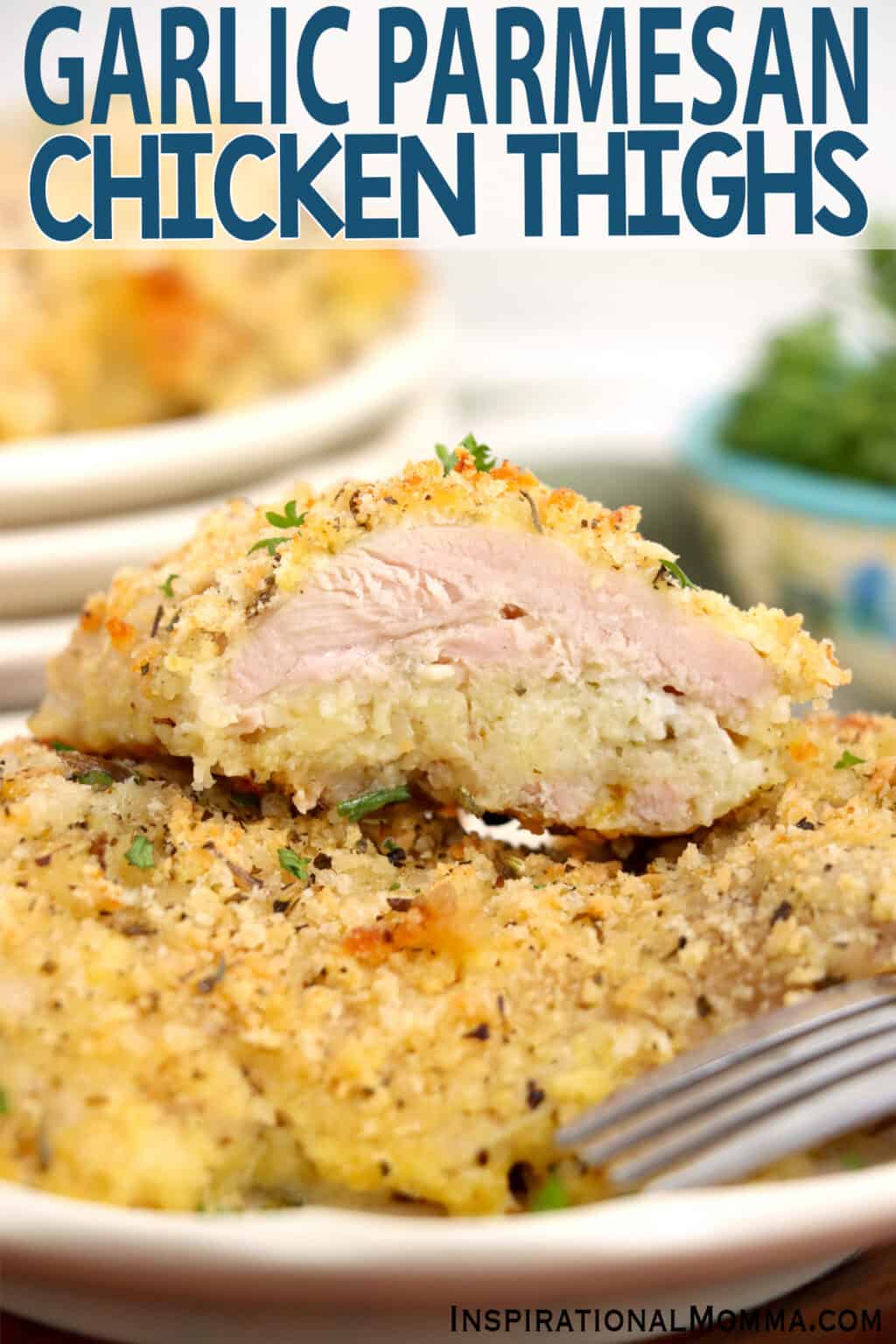 Garlic Parmesan Chicken Thighs Inspirational Momma