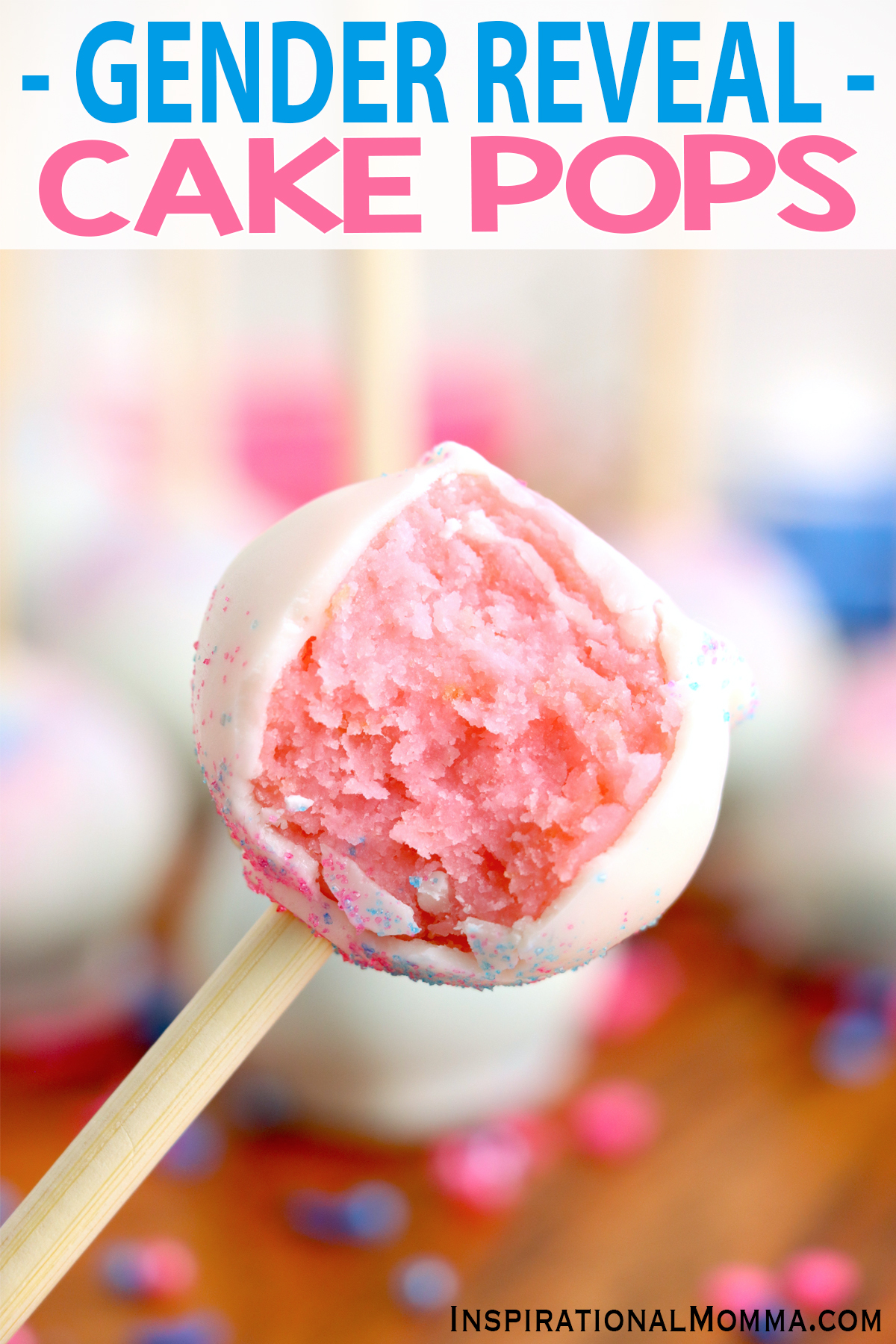 How to Make Gender Reveal Cake Pops For a Baby Shower - Restless