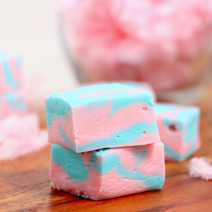 Cotton Candy Fudge