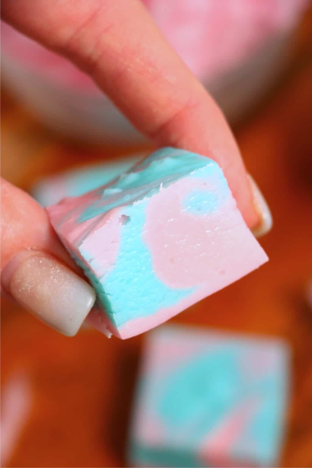 Cotton Candy Fudge Inspirational Momma