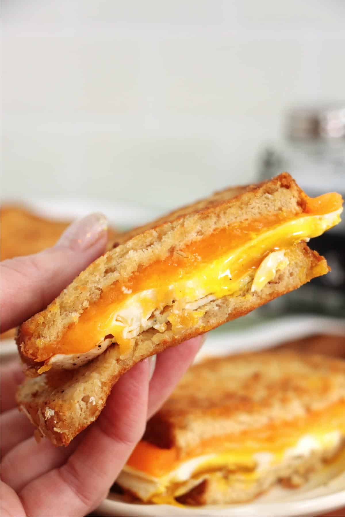 Grilled Cheese and Egg Sandwich - Kitchen Divas