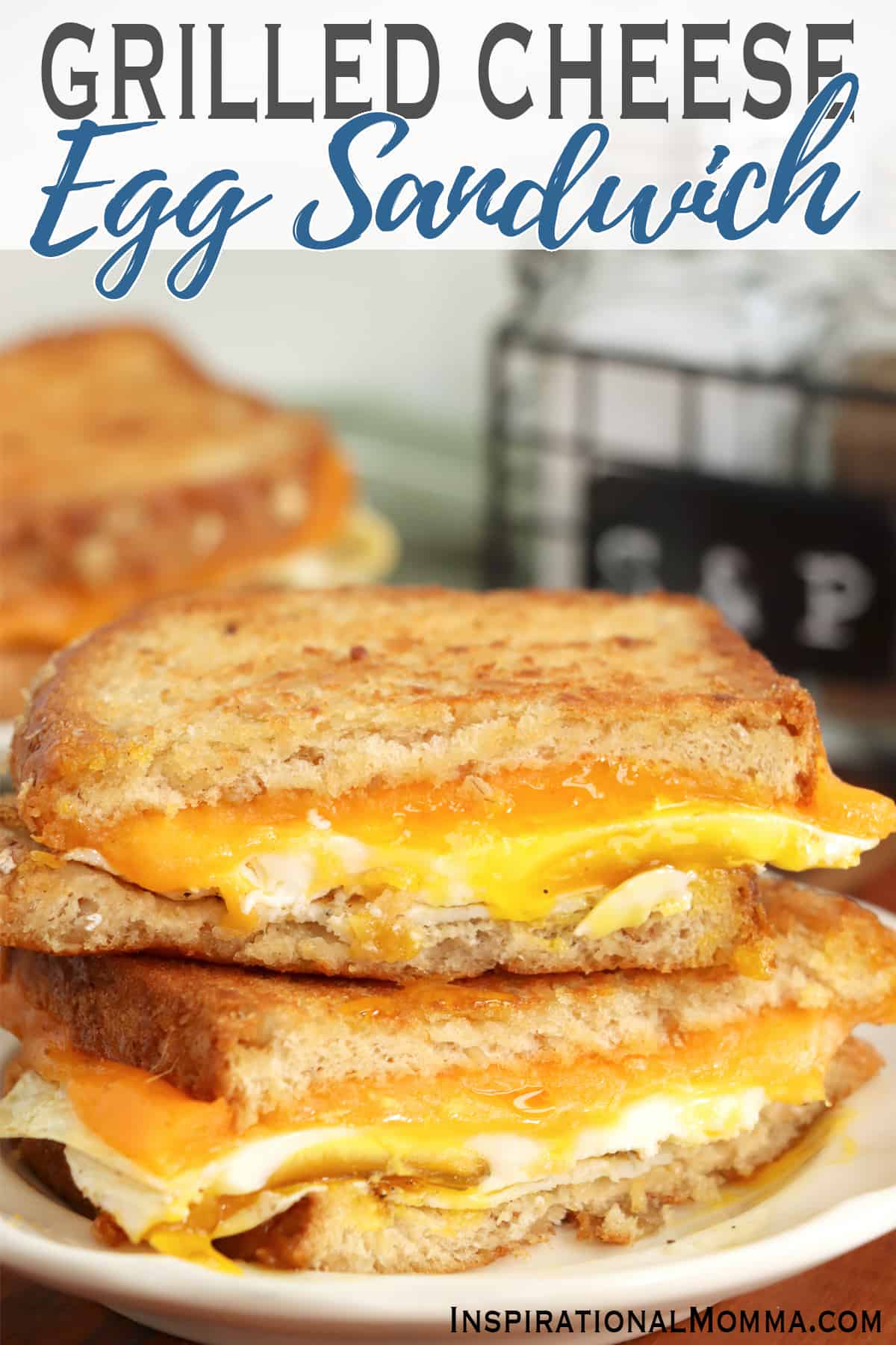 Grilled Cheese Turkey Sandwich with Fried Egg