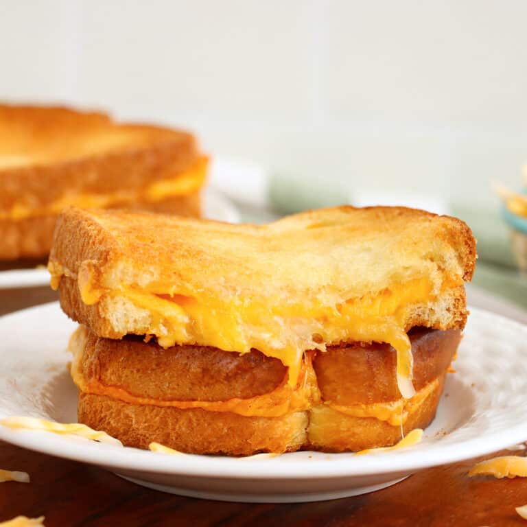 Toaster Oven Grilled Cheese
