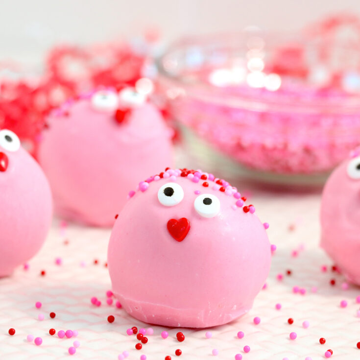 Valentine Oreo Truffles