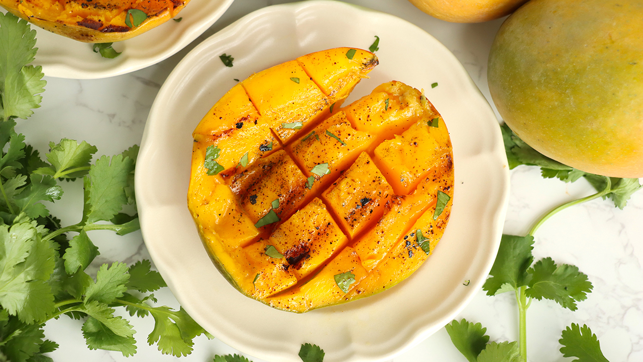 Grilled Mangoes Inspirational Momma