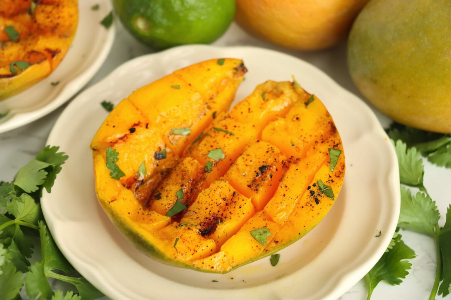 Grilled Mangoes Inspirational Momma