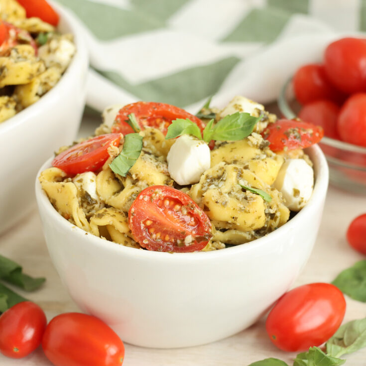 Pesto Tortellini Salad