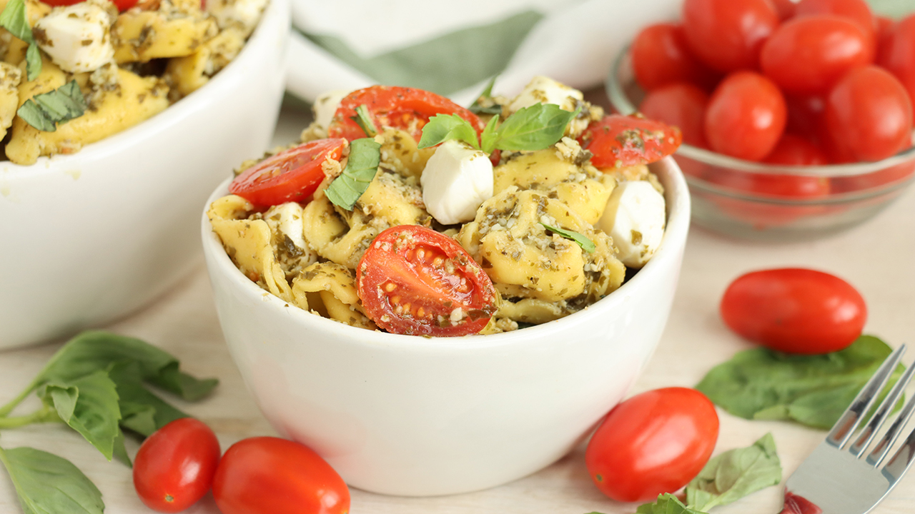 Pesto Tortellini Salad Inspirational Momma