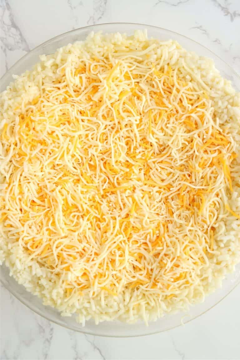 Chicken Rice Crust Pie - Inspirational Momma