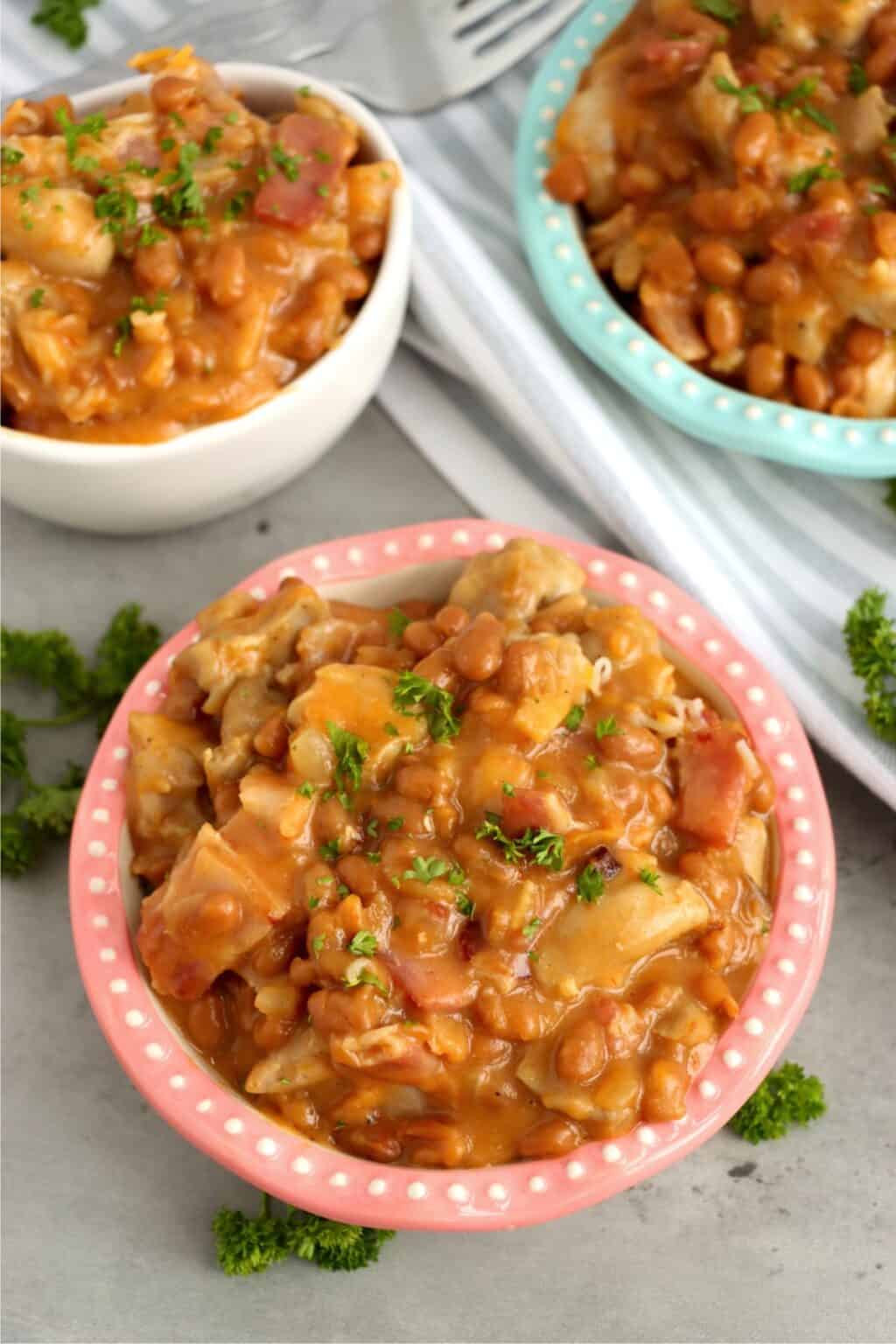 Easy Beans, Bacon, and Chicken Inspirational Momma