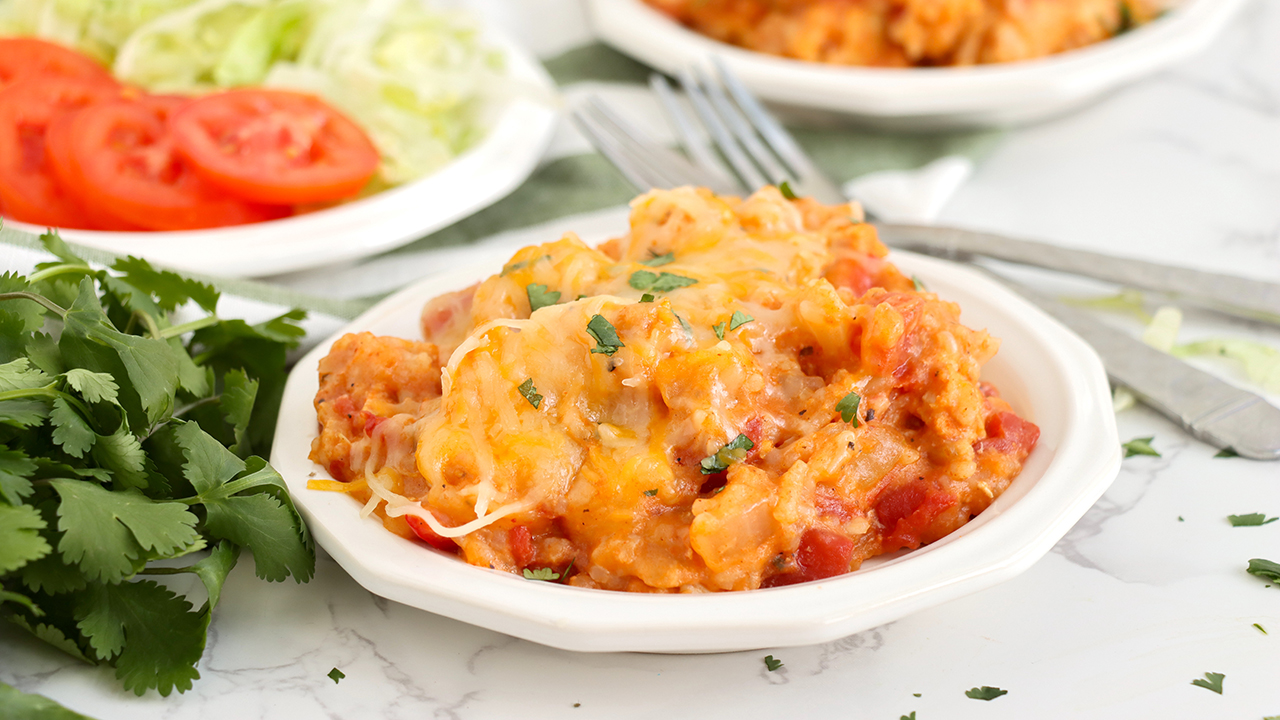 Slow Cooker Taco Chicken and Rice Inspirational Momma