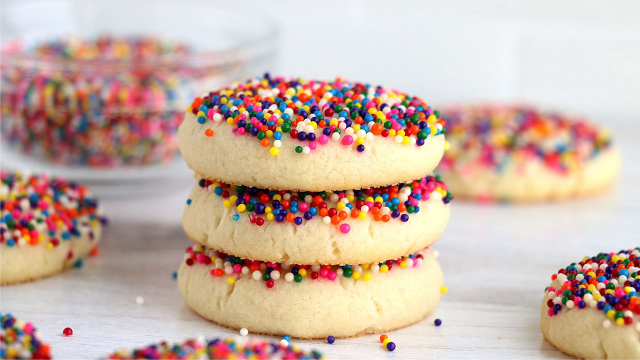 Sprinkle Sugar Cookies - Inspirational Momma