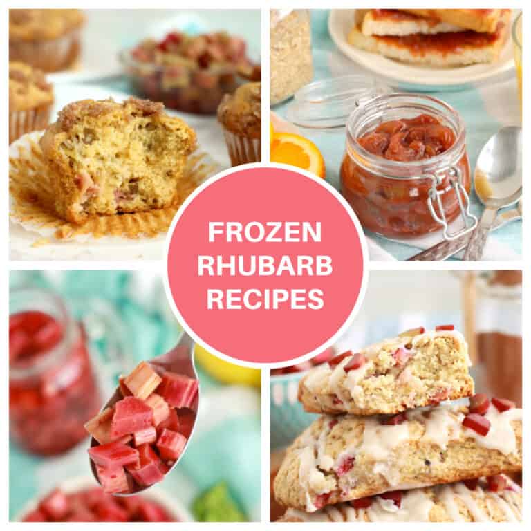 Frozen Rhubarb Recipes