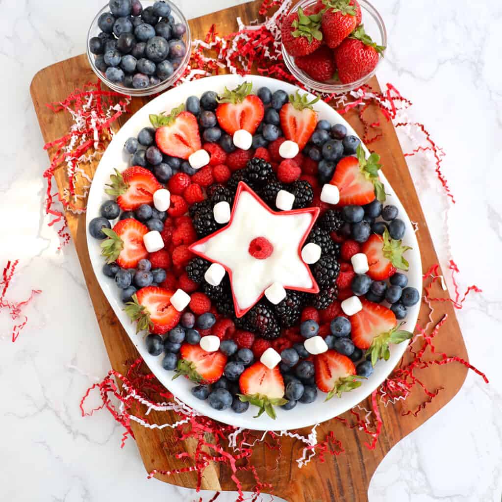 4th of july fruit kabobs