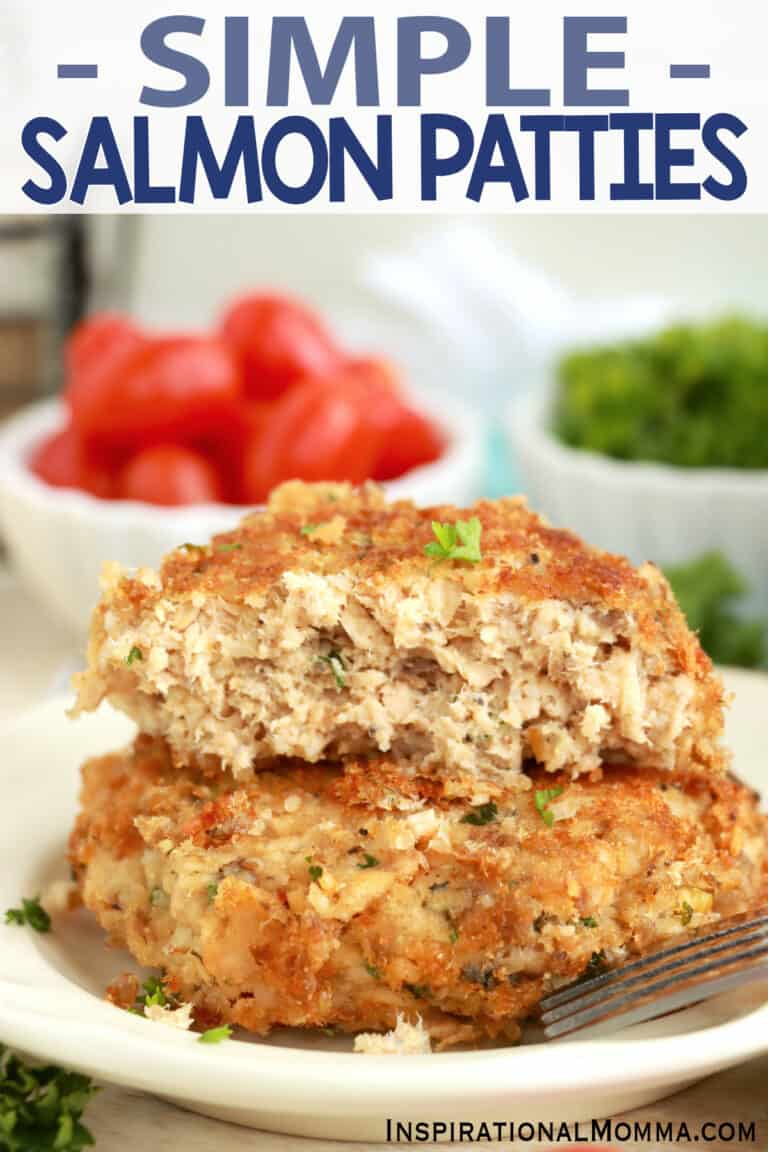 Simple Salmon Patties - Inspirational Momma