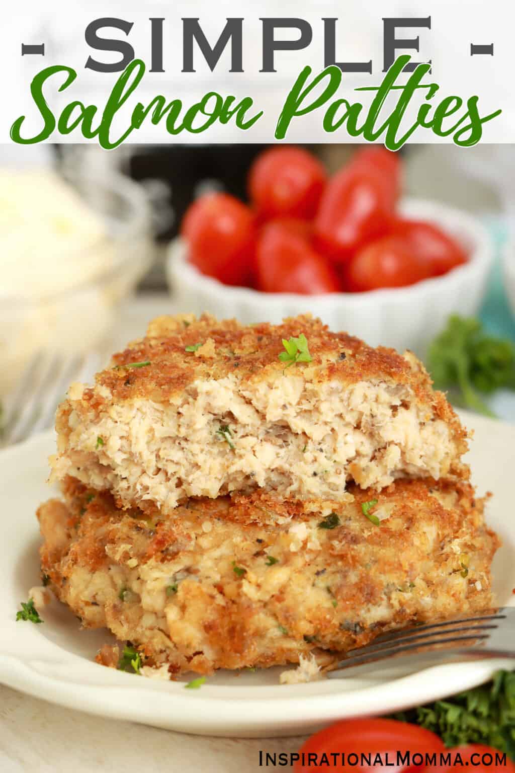 Simple Salmon Patties - Inspirational Momma