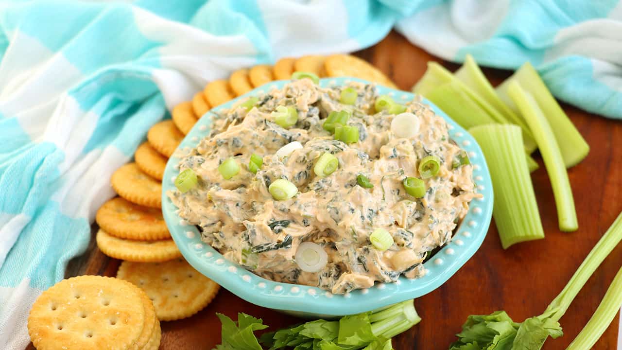 Buffalo Chicken Spinach Dip Inspirational Momma