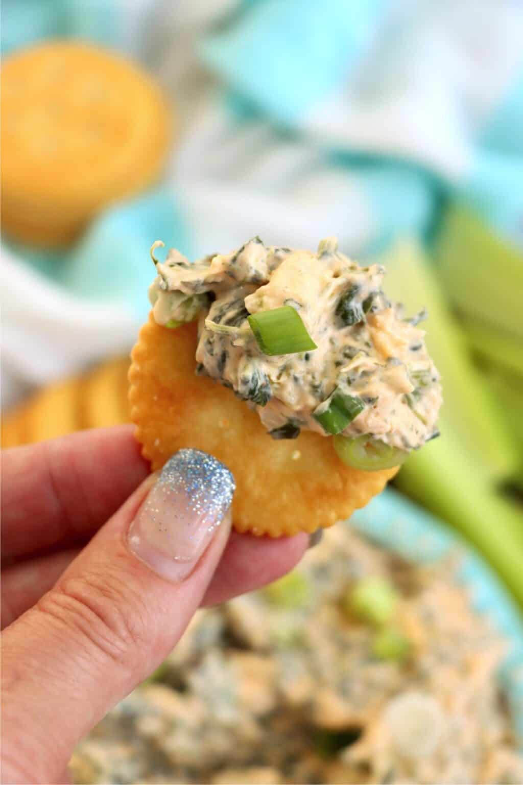 Buffalo Chicken Spinach Dip Inspirational Momma