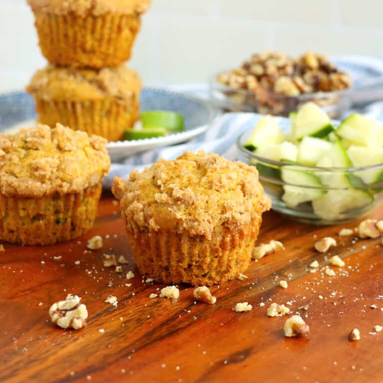 Pumpkin Zucchini Muffins