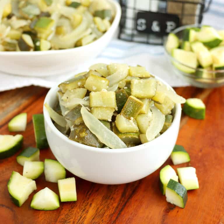 Sautéed Zucchini and Onions