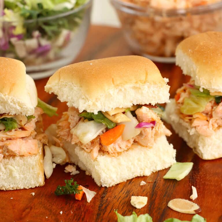 Salmon Sliders