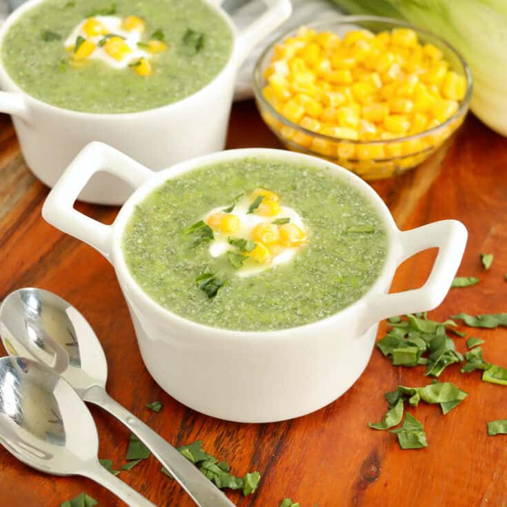 Kale and Spinach Soup