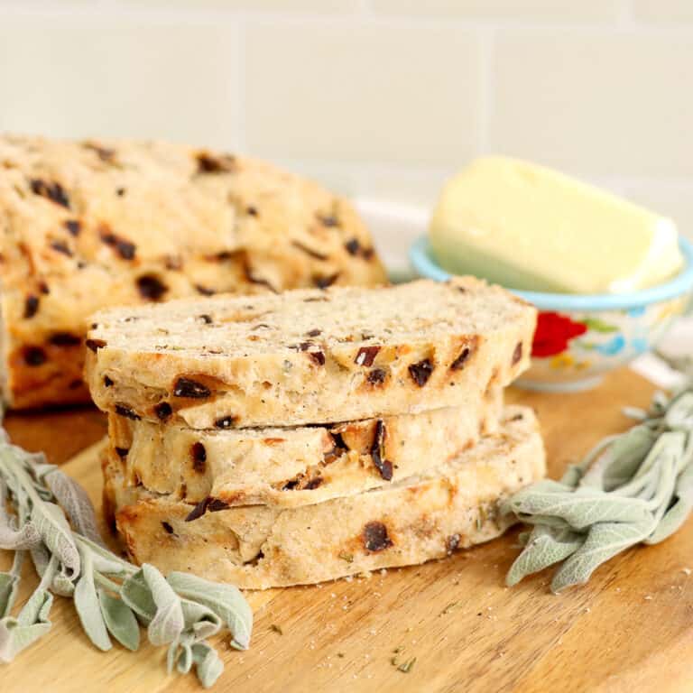 Sage Bread with Onions