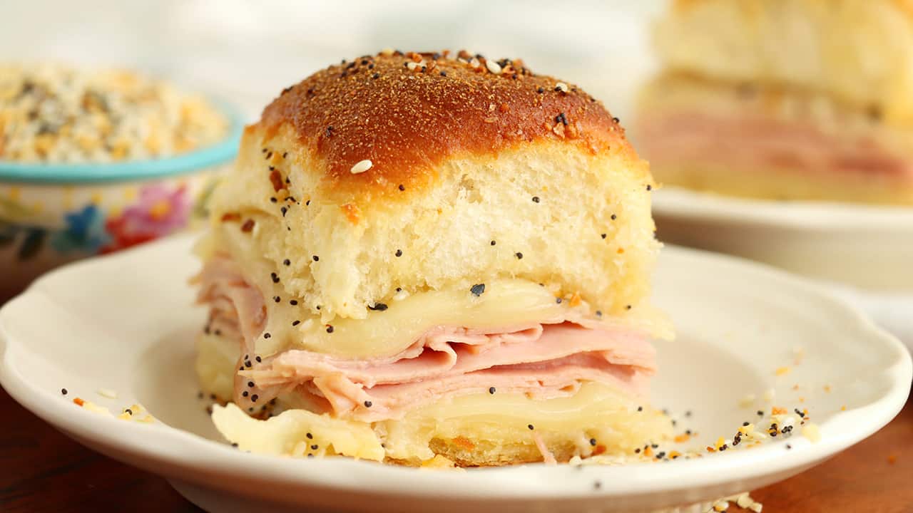 Baked Turkey and Cheese Sliders Inspirational Momma