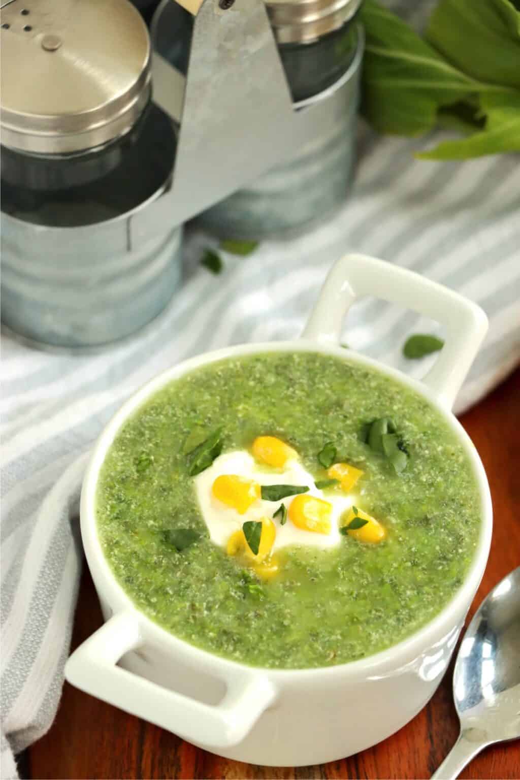 Kale and Spinach Soup - Inspirational Momma
