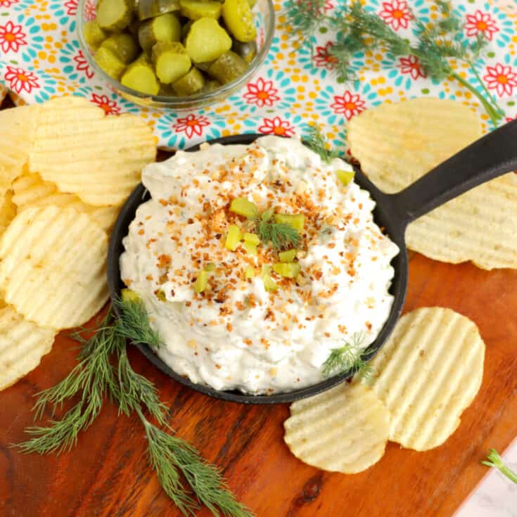 Fried Pickle and Ranch Dip