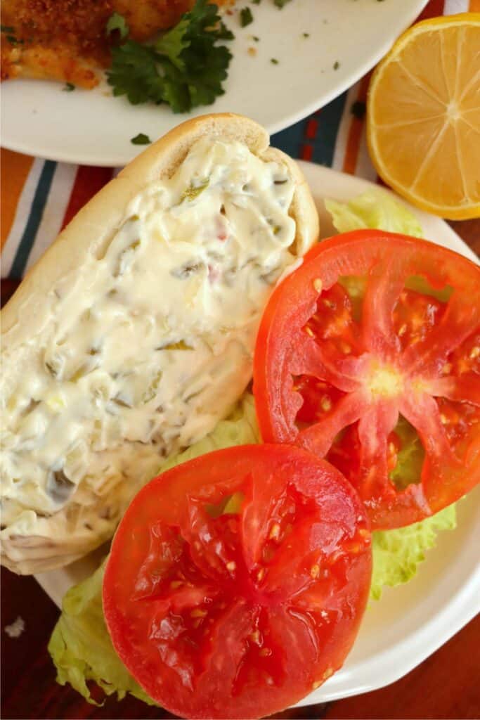 Overhead shot of sub buns topped with 