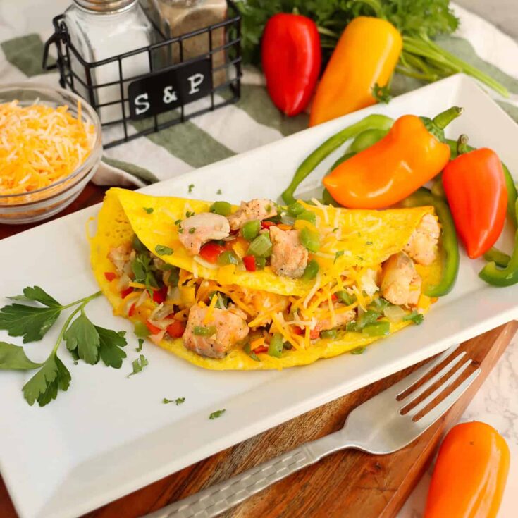 Salmon Omelets