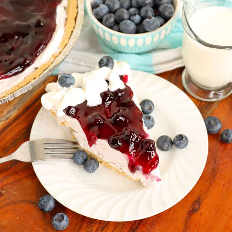 Blueberry Cream Cheese Pie