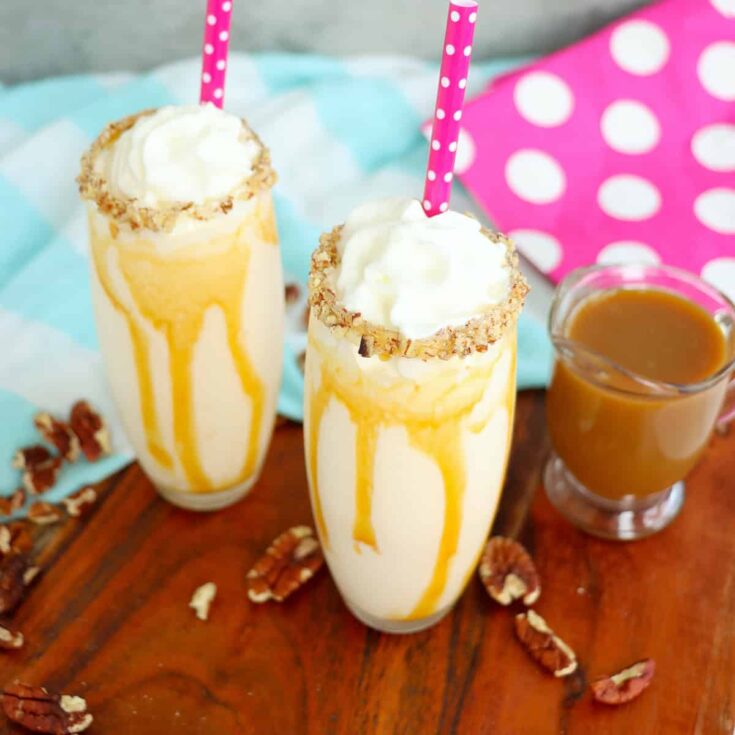 Salted Caramel Milkshake